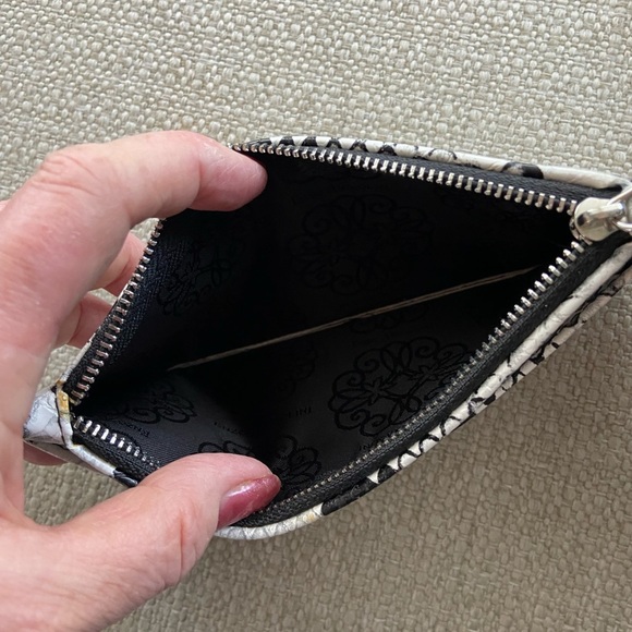 Enzo Angiolini Dyana Faux Snake Print Cross Body Bag with wallet - Picture 8 of 10